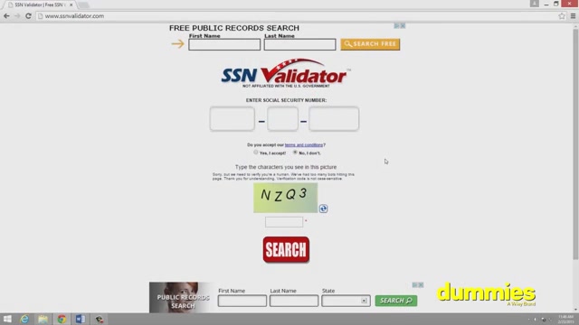 public records search by social security number free