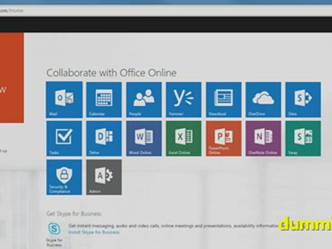 Office 365 For Dummies Course, Getting Familiar with Office 365 Products |  Alexander Street, part of Clarivate