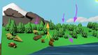 Carbon cycle, animation