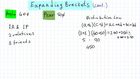 College Algebra, Chapter 1: Intro to Algebra, Algebraic Expressions: Expansion - Part 2