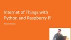 Still image from video Internet of Things with Python and Raspberry Pi