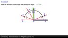 Geometry, Episode 4, Measurement of Angles (4 of 9)
