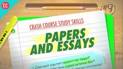 Still image from video series Crash Course Study Skills