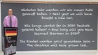 3 Minuten Deutsch Lesson - Deutsch Lernen, Future Perfect Tense (English)